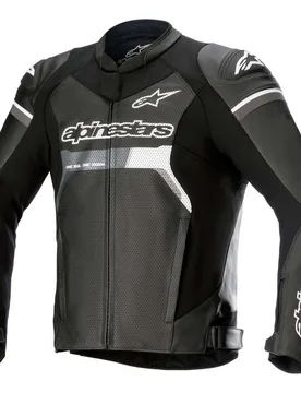 Giubbotto Moto in Pelle GP FORCE AIRFLOW Nero taglia 46 - Alpinestars - FashionsVida