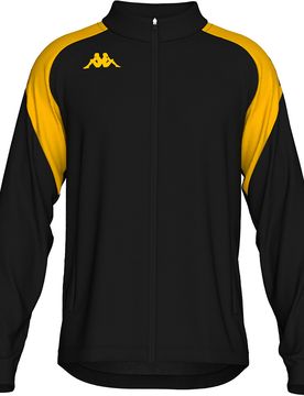 Lenno sudadera entrenamiento fútbol Negro (XXL)