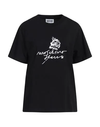 Camiseta Mujer Negro XXS Mujer - Moschino - FashionsVida