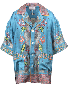 Camicia - 470094 - Fantasia Turchese