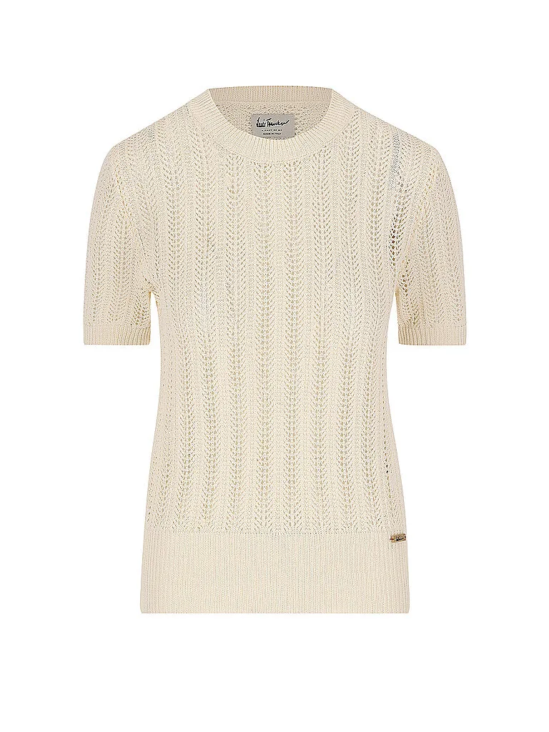 Trachtenshirt crema XL - LUIS TRENKER - FashionsVida