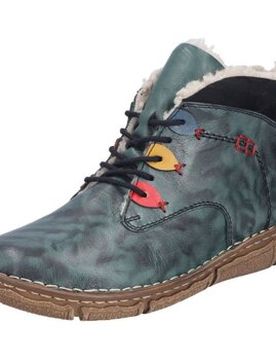 Damenstiefel Stiefeletten Bequem-Reissverschlussstiefel Z3724-54 (G) 42 Female
