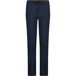 Zip Off Pant Jungen Steghose, blau 104