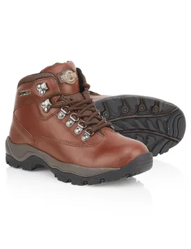 Peak Womens Leather Waterproof Walking Boots - - Size: 6 - Northwest territory - FashionsVida