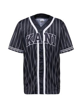 Karl Kani Camisa negro / blanco