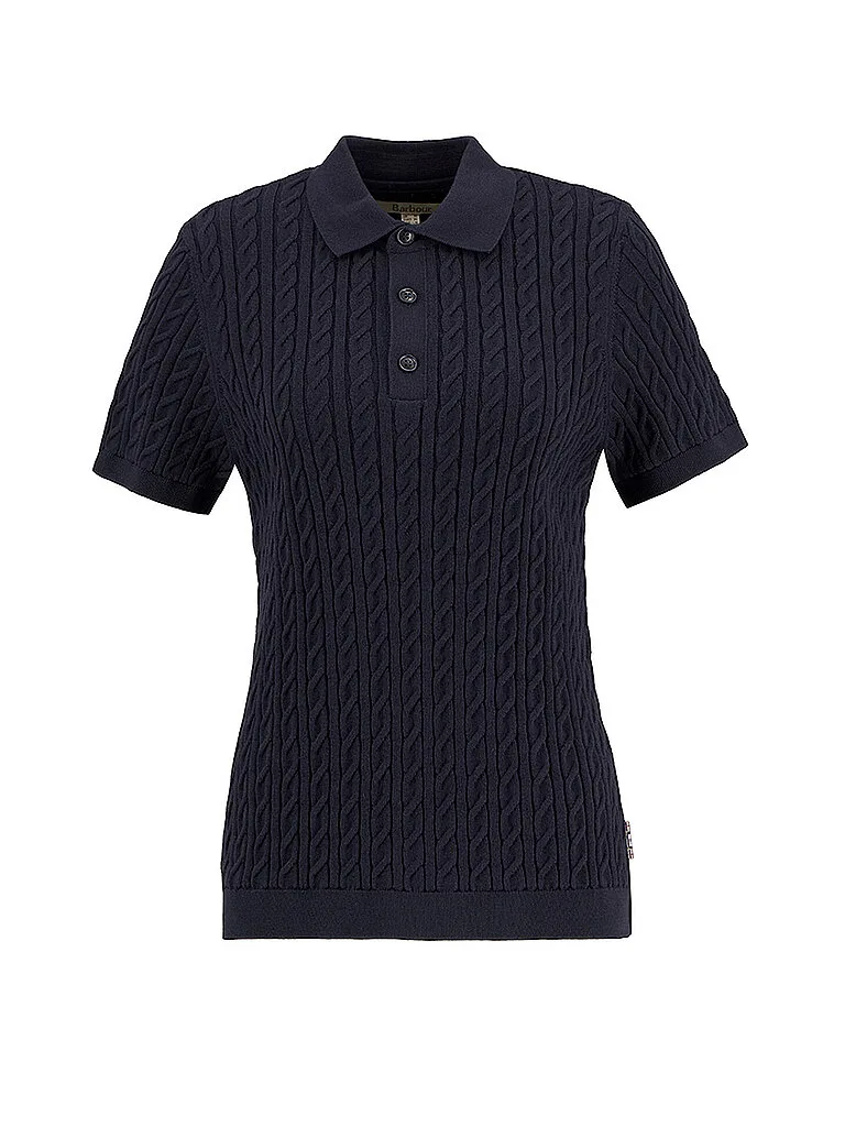 Barbour Polo bleu marine 38 - Barbour - FashionsVida