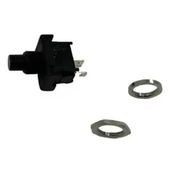M12 Push Button Black One Size unisex