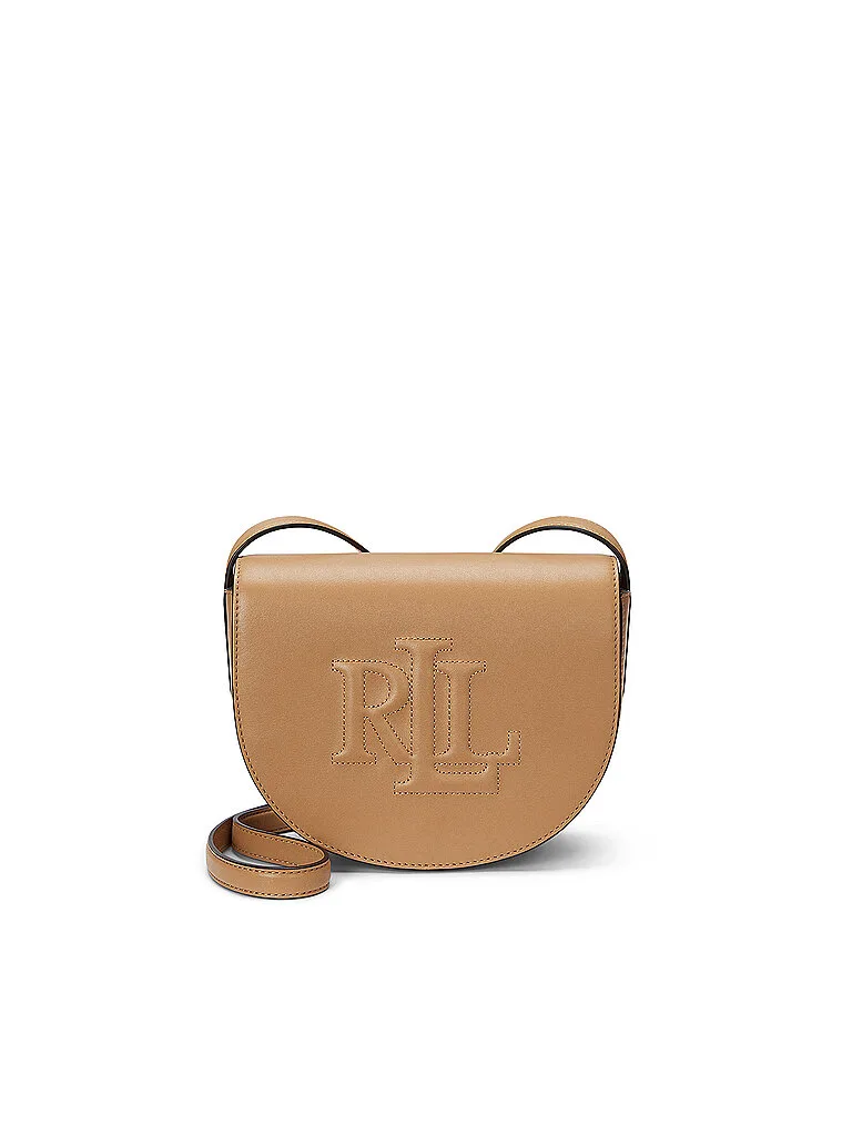 Bolso de cuero - Mini bolso WITLEY Medium beige - Ralph Lauren - FashionsVida