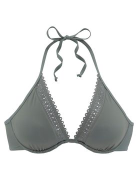 S.Oliver Top de bikini taupe