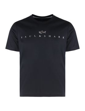Cotton Logo Print T-Shirt