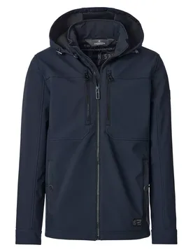 Softshell Jacke mit abnehmb. K male