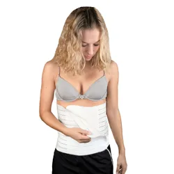 Bauch- und Rückenstützgürtel weiss 5