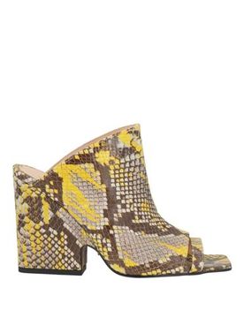 Sandalias Mujer Amarillo 37,39 Mujer