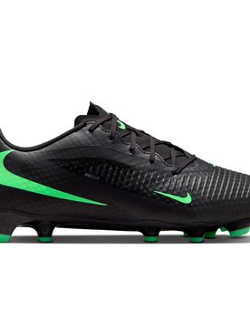 Phantom 6 low academy fg/mg botas de futbol cesped artificial Negro (39)
