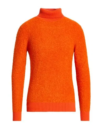 Rollkragenpullover Herren Orange 48,50 Herren - MQJ - FashionsVida