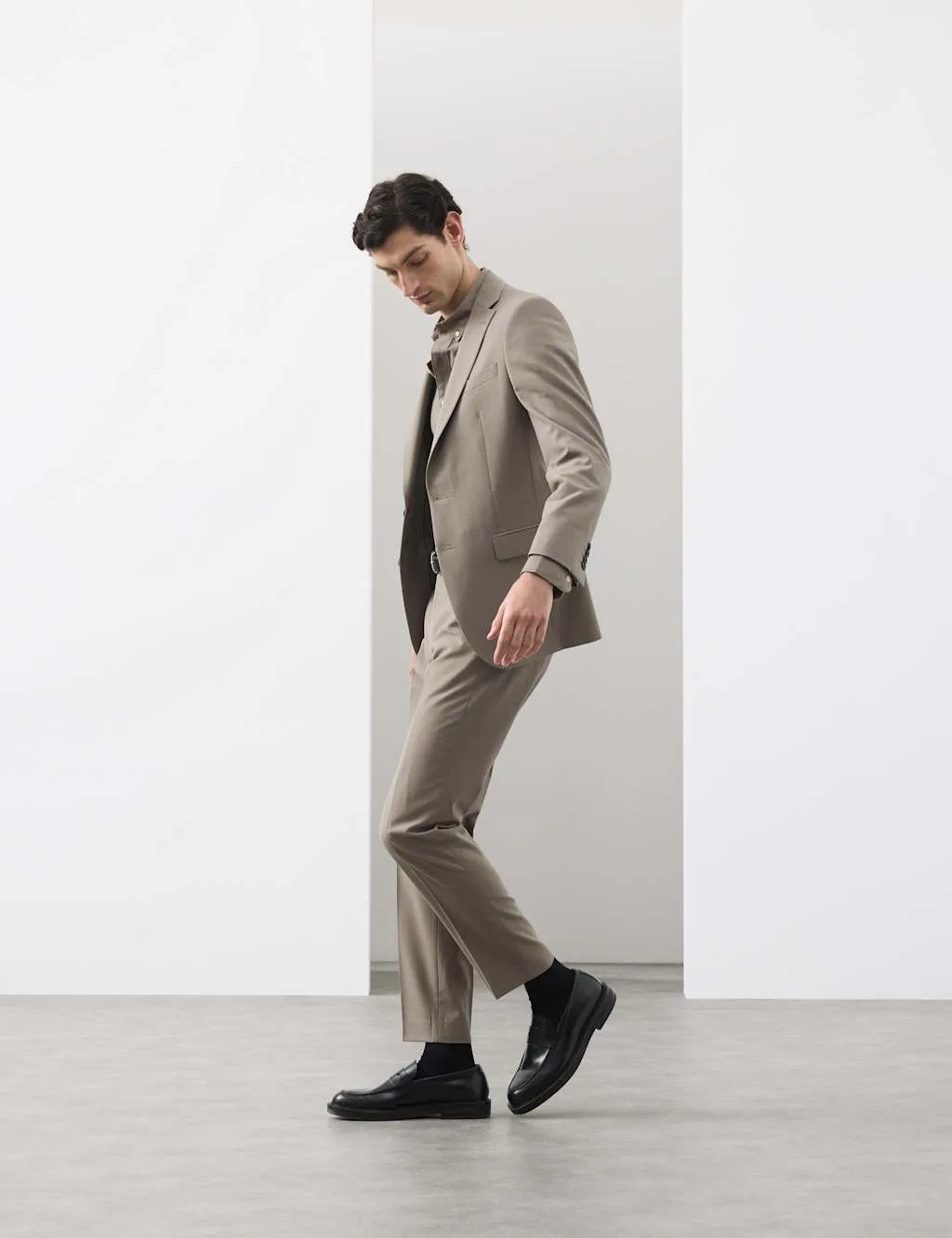 Tailored Fit Performance Trousers Onyx male - Autograph - FashionsVida