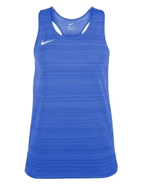 Maglietta Senza Maniche Stock Dry Miler Blue S - Nike - FashionsVida