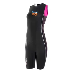 Costume Da Bagno Senza Maniche Pztx Black MS