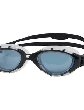 Predator Flex Swimming Goggles Black / Grey / Tint Smoke Regular Men,Women - Zoggs - FashionsVida