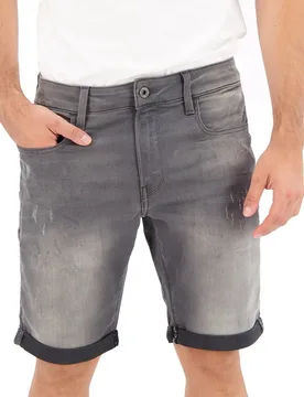 Jeans Corti 3301 Slim 1/2 Light Aged Destroy 38 - G-Star - FashionsVida