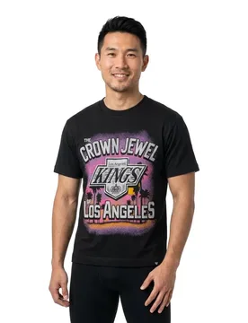 Maglietta A Maniche Corte Nhl Los Angeles Kings Sigma Black XL - 47 - FashionsVida