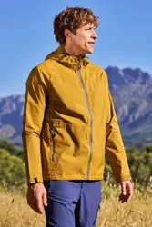 Summit Extreme 2. 5 Layer Waterproof Mens Jacket - Yellow - Yellow - Size: M