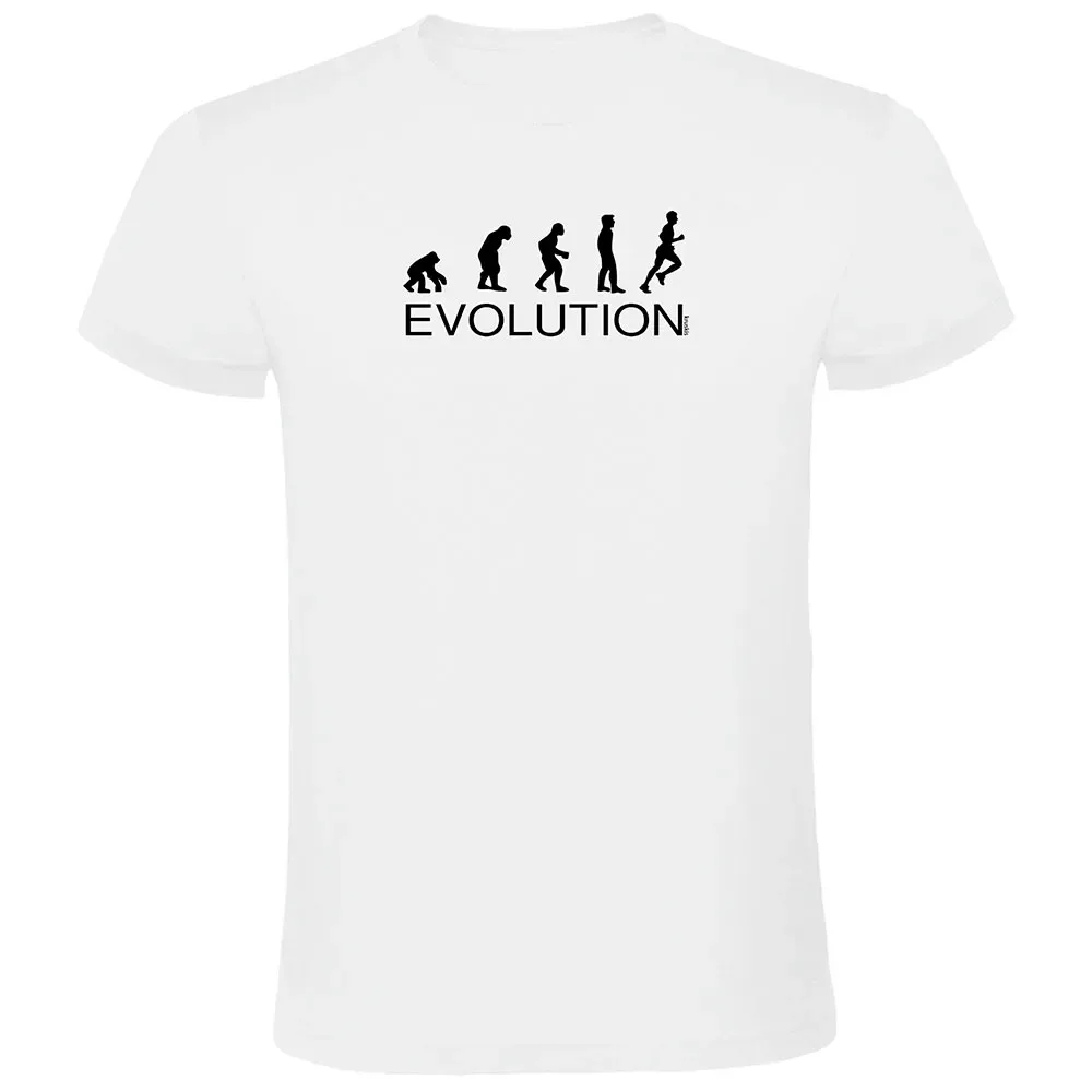 Evolution Running Short Sleeve T-shirt White 3XL Men - Kruskis - FashionsVida
