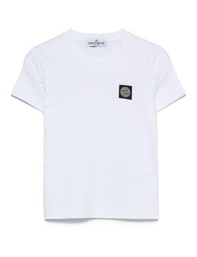 T-shirt in cotone con logo
