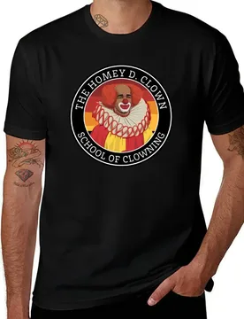 The Homey D. Clown School of Clowning T-Shirt Basic Solid Color Short Sleeve T-Shirt - Aliexpress - FashionsVida