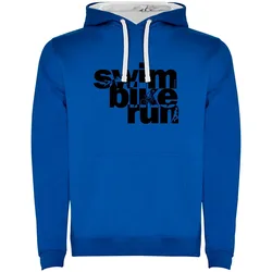 Sweat à Capuche Word Triathlon Two-colour