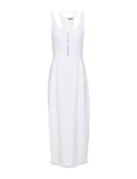 Midi-Kleid Damen Elfenbein 30 Damen