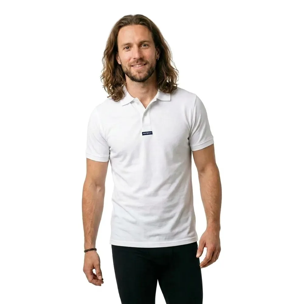 Dri-fast Short Sleeve Polo White M Men - Henri Lloyd - FashionsVida