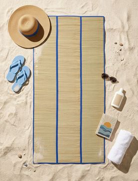 Stuoia da spiaggia pieghevole - beige