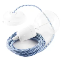 Cables Suspension Luminaire Tc53 2 M Ocean / White One Size