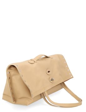 Medium A'spasso Stud-embellished Leather Tote Bag