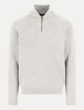 Casual-Fit Troyer Grau 3XL