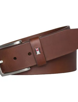 Ceinture New Denton 40 Mm Dark Tan 105 cm - Tommy hilfiger - FashionsVida