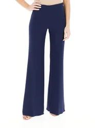 Pantalone flare BLU SCURO L
