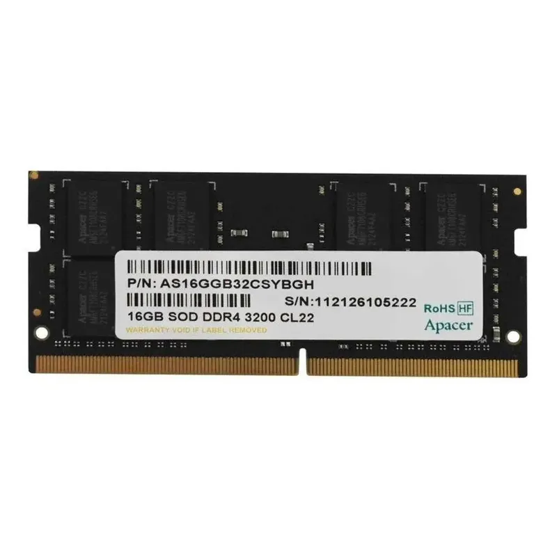 Mémoire Ram Es.16g21.gsh 1x16gb Ddr4 3200mhz Black One Size unisex