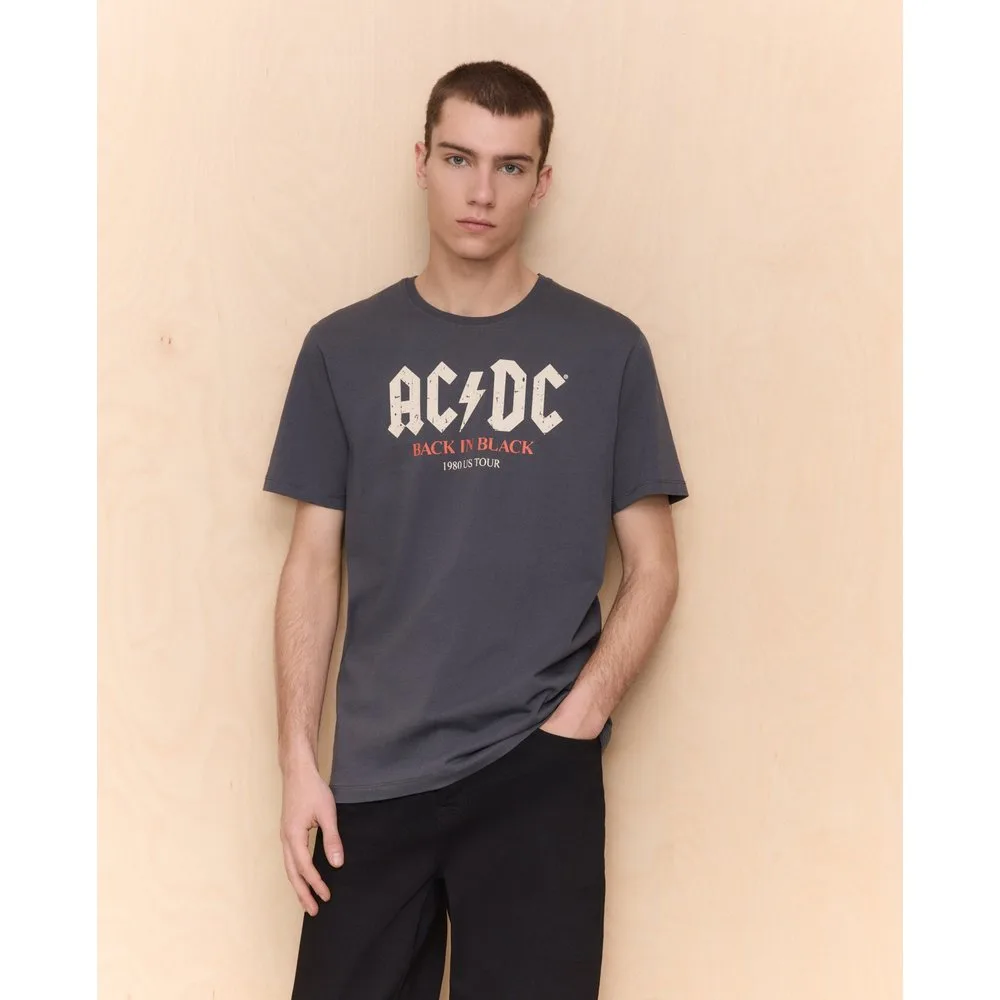 Camiseta de AC-DC de manga corta de hombre - Easy Wear - FashionsVida