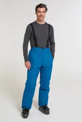 Dusk II Mens Ski Pants - Blue - Blue - Size: XL