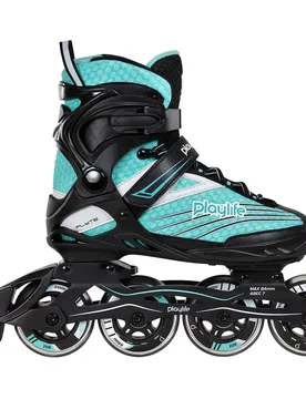 Patins En Ligne Flyte 84 Al Black / Turquoise EU 38 Homme