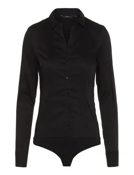 Vero Moda Hemd Schwarz 244213