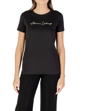 Damen T-Shirt Schwarz 488512