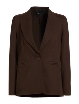 Americana Mujer Marrón chocolate M Mujer
