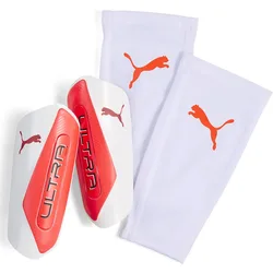 Tège-tibias Ultra Twist Sleeve White / Ultra Red L unisex