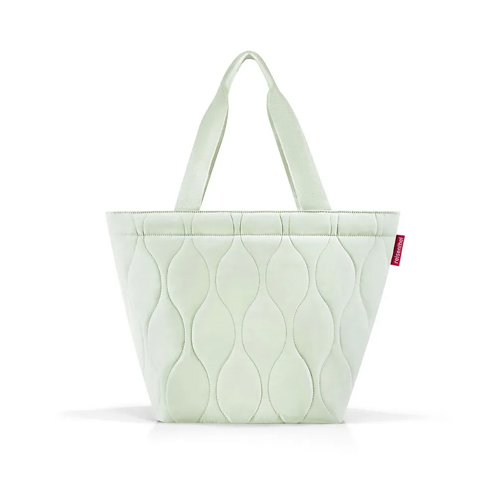 Borsa Shopper M Puffer Iced Matcha One Size - Reisenthel - FashionsVida
