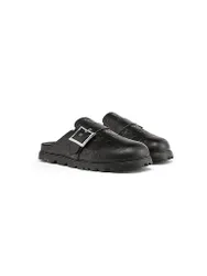 Scarpe in pelle - Mules nero 39
