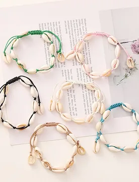 Summer Beach Vacation Style Shell Woven Rope Bracelet Women Men Couple Boho Jewelry Handmade Adjustable String Party Wrist Gift - Aliexpress - FashionsVida