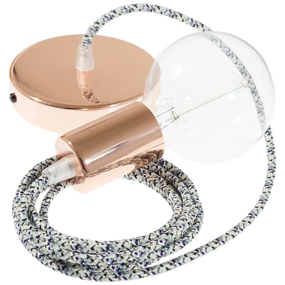 Cables Suspension Luminaire Rx04 Pixel 2 M Diy Ice / Copper One Size - Creative - FashionsVida